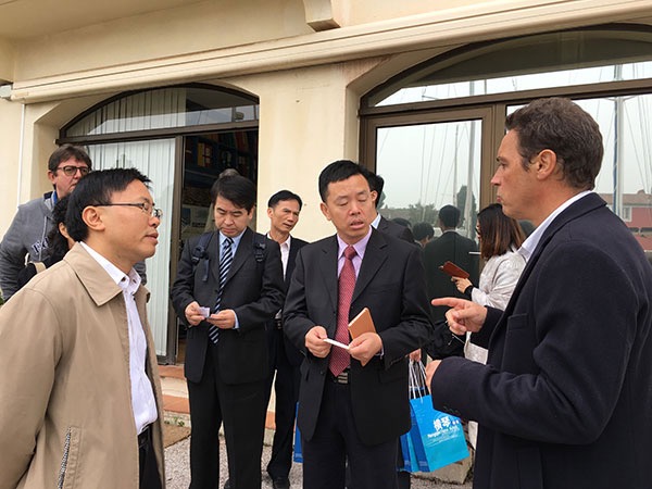 2015 GDFTZ Delegation visit Port de Grimaud in France